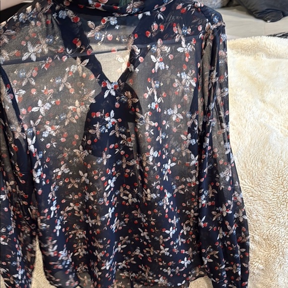 Zara Woman Floral Blouse - Picture 7 of 12